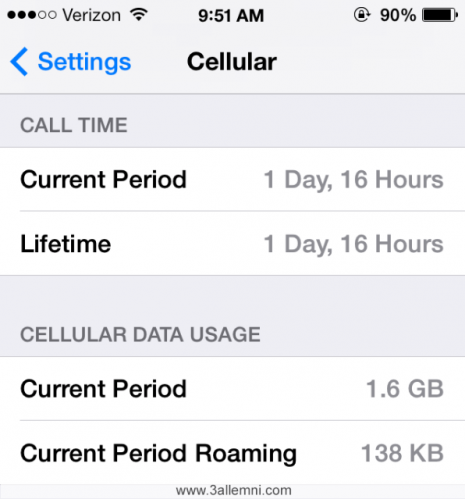 تقليل استهلاك الانترنت في الـ iOS 3 تقليل استهلاك الانترنت (2)