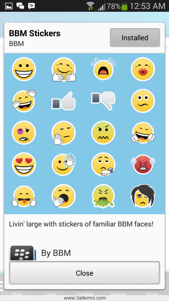 BBM Stickers4