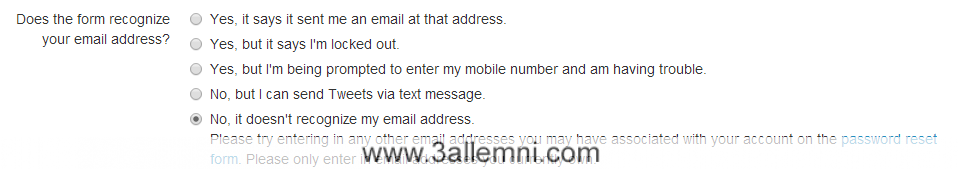 كيفيه استرجاع حسابات تويتر بالطريقه الرسميه 4 3