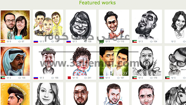 موقع Photolamus لتحويل الصور الشخصيه الى صور كرتونيه 1 موقع Photolamus لتحويل الصور الشخصيه الى صور كرتونيه 1