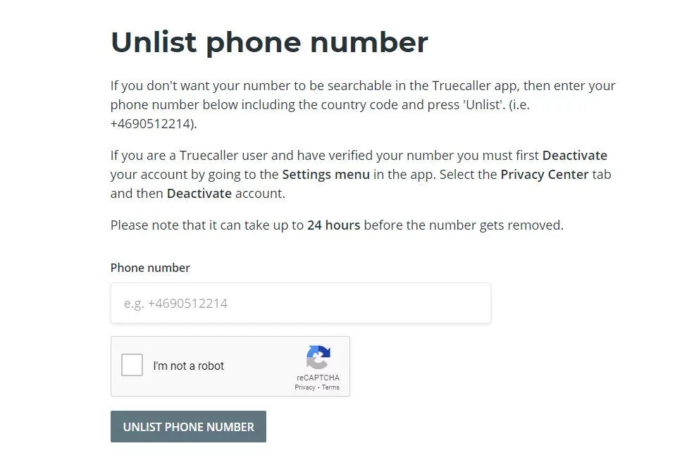 كيفية حذف اي رقم او اسم من تطبيق TrueCaller 2