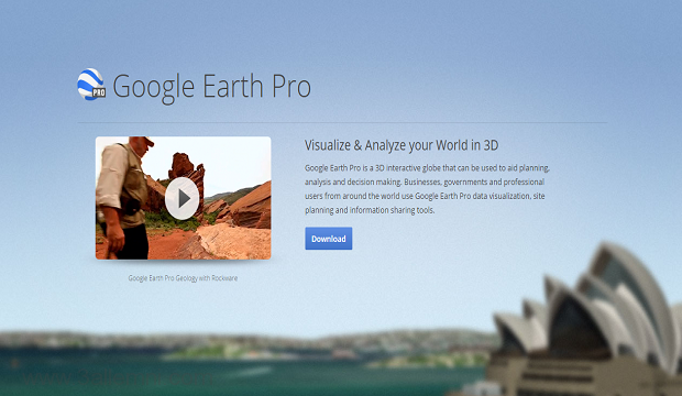 تحميل برنامج google earth pro مجانا