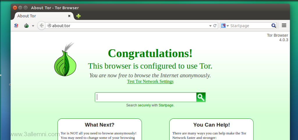 شرح تثبيت متصفح Tor على Ubuntu
