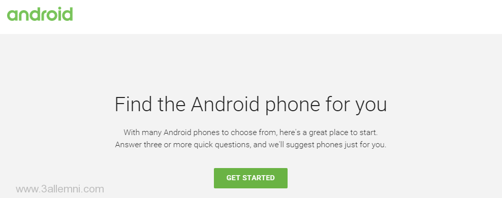 جوجل تطلق اداه تساعدك على اختيار هاتفك