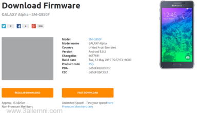 تحميل روم لولي بوب لـ Samsung Galaxy Alpha 5.0.2 5 تحميل روم اللوليبوب لسامسونج جلاكسي الفا