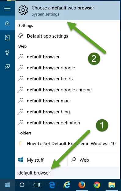 كيفية تغيير المتصفح الافتراضي في Windows 10 2 تغيير_المتصفح_الافتراضي_ويندوز_10