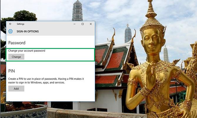 كيفيه تغيير كلمه المرور فى ويندوز 10 4 كيفيه تغيير كلمه المرور فى ويندوز 10