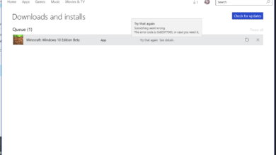 كيفيه حل خطأ 0x803F7003 اثناء تنزيل التطبيقات فى ويندوز 10 1 كيفيه حل خطأ 0x803F7003 اثناء تنزيل التطبيقات فى ويندوز 10 1