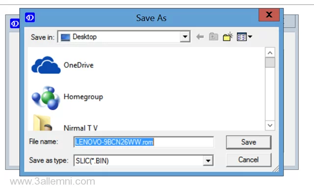 كيفيه عمل نسخه BackUp من BIOS
