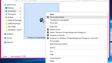 كيفيه تغيير خلفيه شاشه تسجيل الدخول فى ويندوز 10 7 كيفيه تغيير خلفيه شاشه تسجيل الدخول فى ويندوز 10 7