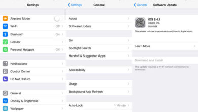 طريقه تحميل و تثبيت iOS 8.4.1 للايفون والايباد 4