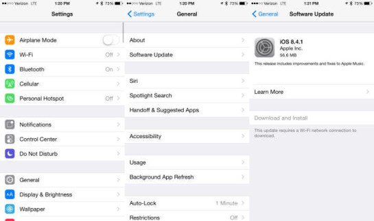 طريقه تحميل و تثبيت iOS 8.4.1 للايفون والايباد 2 طريقه تحميل iOS 8.4.1 للايفون والايباد
