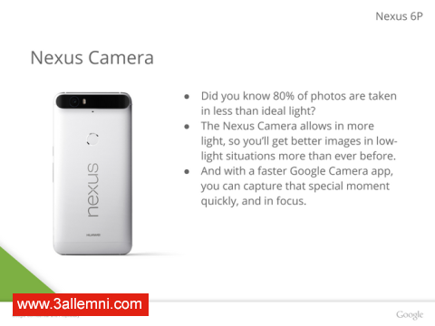 سعر و مواصفات هاتف Nexus 6P 6 سعر و مواصفات هاتف Nexus 6P 4