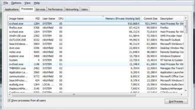 حل مشكلة svchost.exe لتخفيض استهلاك الرام و المعالج 3 حل مشكلة svchost.exe لتخفيض استهلاك الرام و المعالج 1