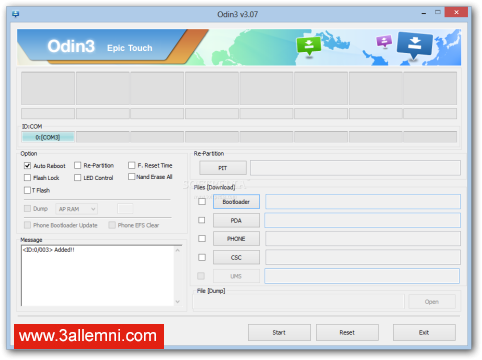 كيفية تفليش روم رسمي لسامسونج باستخدام اودين Odin 1