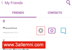 كيفية حظر شخص على سناب شات