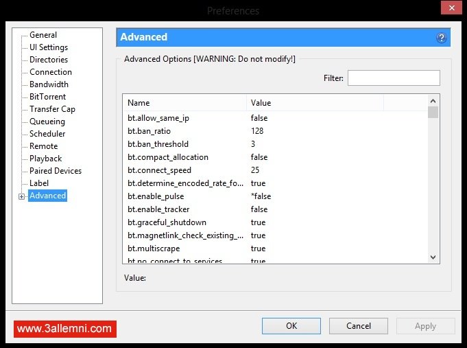 كيفية حذف الاعلانات من برنامج uTorrent 1 كيفية_حذف_الاعلانات_في_التورنت