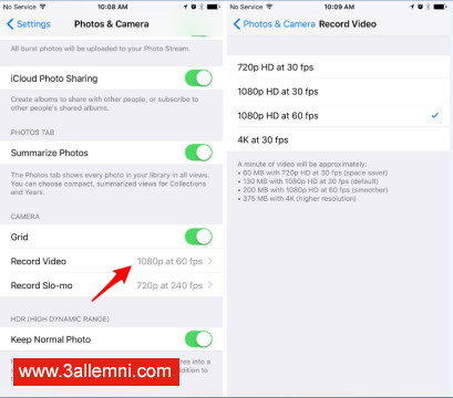 كيفيه تسجيل فيديو بتقنيه 4K فى iPhone 6 و iPhone 6 Plus 2 كيفيه تسجيل فيديو بتقنيه 4K فى iPhone 6 و iPhone 6 Plus.jpg