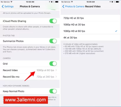 كيفيه تسجيل فيديو بتقنيه 4K فى iPhone 6 و iPhone 6 Plus.jpg