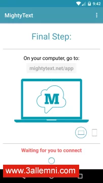 كيفية إرسال رسائل SMS من جهاز الكمبيوتر (أندرويد) 5 Screenshot_2015-10-01-09-42-51