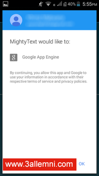 كيفية إرسال رسائل SMS من جهاز الكمبيوتر (أندرويد) 4 sendtext-ok