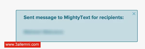كيفية إرسال رسائل SMS من جهاز الكمبيوتر (أندرويد) 9 sendtext-sent