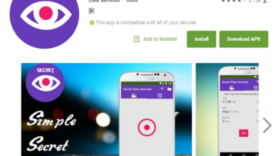 تطبيق لتسجيل فيديو بكاميرا الهاتف في سريه تامه Secret Video Recorder 8 Secret-video-recorder