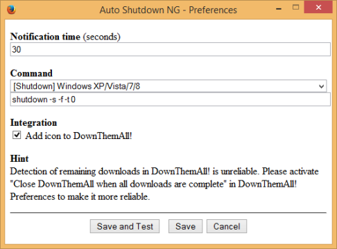 كيفيه اغلاق الكمبيوتر بعد انتهاء متصفح الفايرفوكس من تحميل الملفات 2 اغلاق الكمبيوتر بعد انتهاء متصفح الفايرفوكس من تحميل الملفات