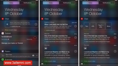 الغاء ظهور الاشعارات للتطبيقات في iOS 1 ios-notification-center