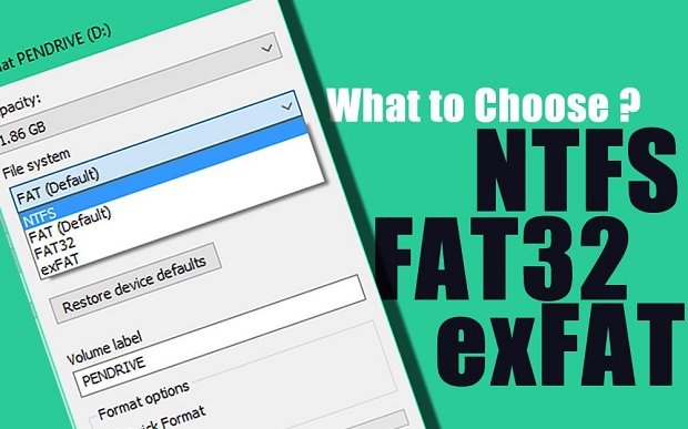 الفرق بين FAT32 و NTFS 9
