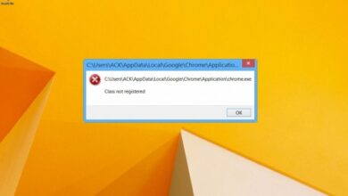 كيفيه حل مشكله Chrome.exe Class not registered فى ويندوز 7 و 8 و 10 11 كيفيه حل مشكله Chrome.exe Class not registered فى ويندوز 7 و 8 و 10 4