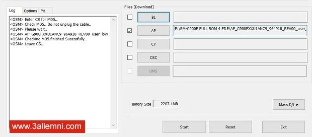 كيفية عمل روت لهاتف Samsung Galaxy S7 2 odin-tool-firmware
