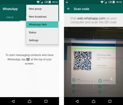 تشغيل واتس اب WhatsApp Web لقراءة المحادثات علي الكمبيوتر 3 تشغيل-الواتس-اب-علي-الكمبيوتر-3