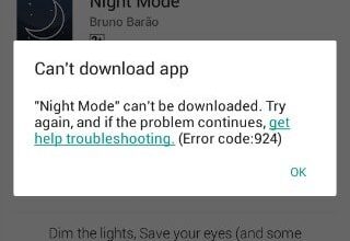 حل مشكلة Error 924 في جوجل بلاي 16 error-924