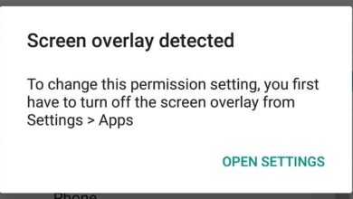 حل مشكله "Screen Overlay Detected" فى الاندرويد 15 حل مشكله "Screen Overlay Detected" فى الاندرويد 7