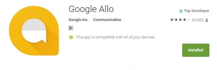 حل مشكله Unfortunately Google Allo Has Stopped للاندرويد 7