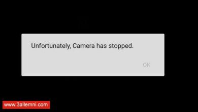 حل مشكلة Unfortunately Camera has Stopped Working 10 unfortunately-camera-has-stopped-working
