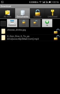 حماية الملفات علي الاندرويد بكلمة سر 3 حماية الملفات علي الاندرويد بكلمة سر 2