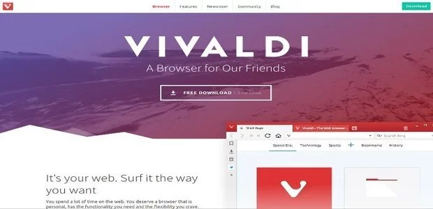 افضل 5 متصفحات انترنت لنظام لينكس 4