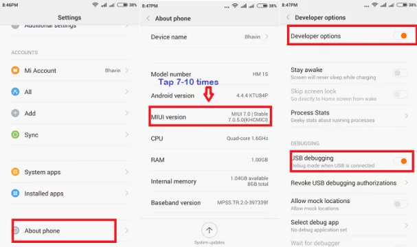 كيفية فتح الـBootLoader وتنزيل ROMs لهواتف Xiaomi 4