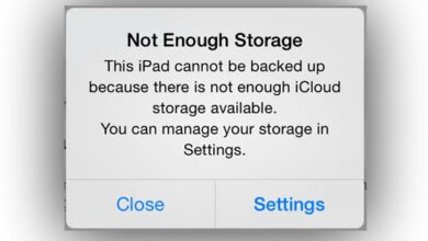 حل مشكله التخزين "not enough storage" فى الايفون 9 طرق لحل مشكلة التخزين not enough storage iPhone storage full للايفون