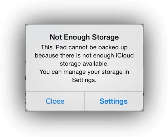 طرق لحل مشكلة التخزين not enough storage iPhone storage full للايفون