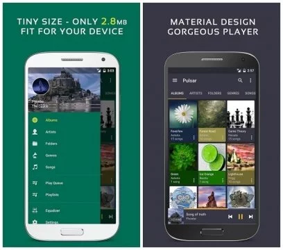 أفضل 5 مُشغلات موسيقى على "Android" أندرويد 3