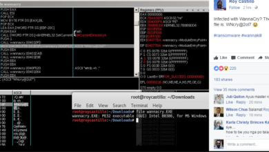 كيفيه فك تشفير ملفات فيروس Wannacry 13 كيفيه فك تشفير ملفات فيروس Wannacry 13