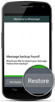 كيف تقوم بأستعادة رسائل WhatsApp علي الأندرويد و iOS