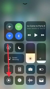 كيفيه تسجيل الشاشه للايفون و الايباد فى iOS 11 بدون تطبيقات 2