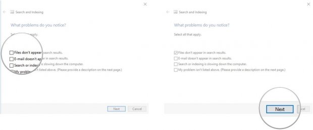 حل مشكلة توقف شريط البحث "Windows Search" في ويندوز 10 7