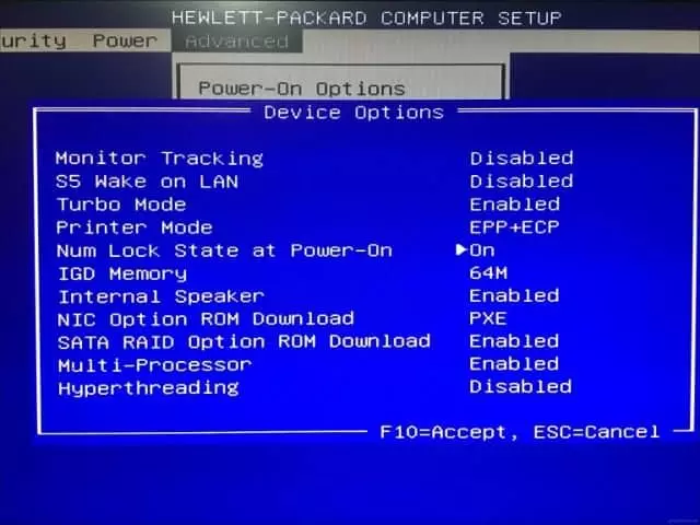 طريقة تشغيل زر Num Lock عند بدء تشغيل الكمبيوتر 2