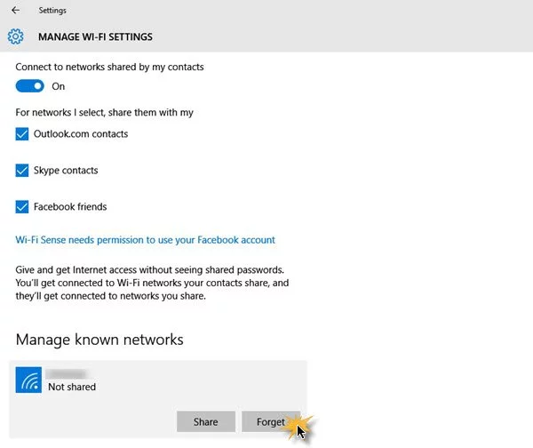 حل مشكلة cannot connect to this network فى ويندوز 10 4