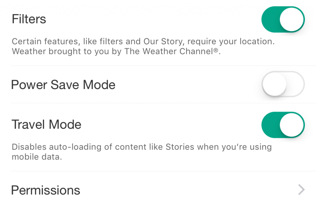 كيفية تقليل إستخدام الإنترنت في Snapchat 2